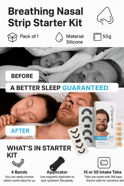 Breathing Nasal Strip Starter Kit