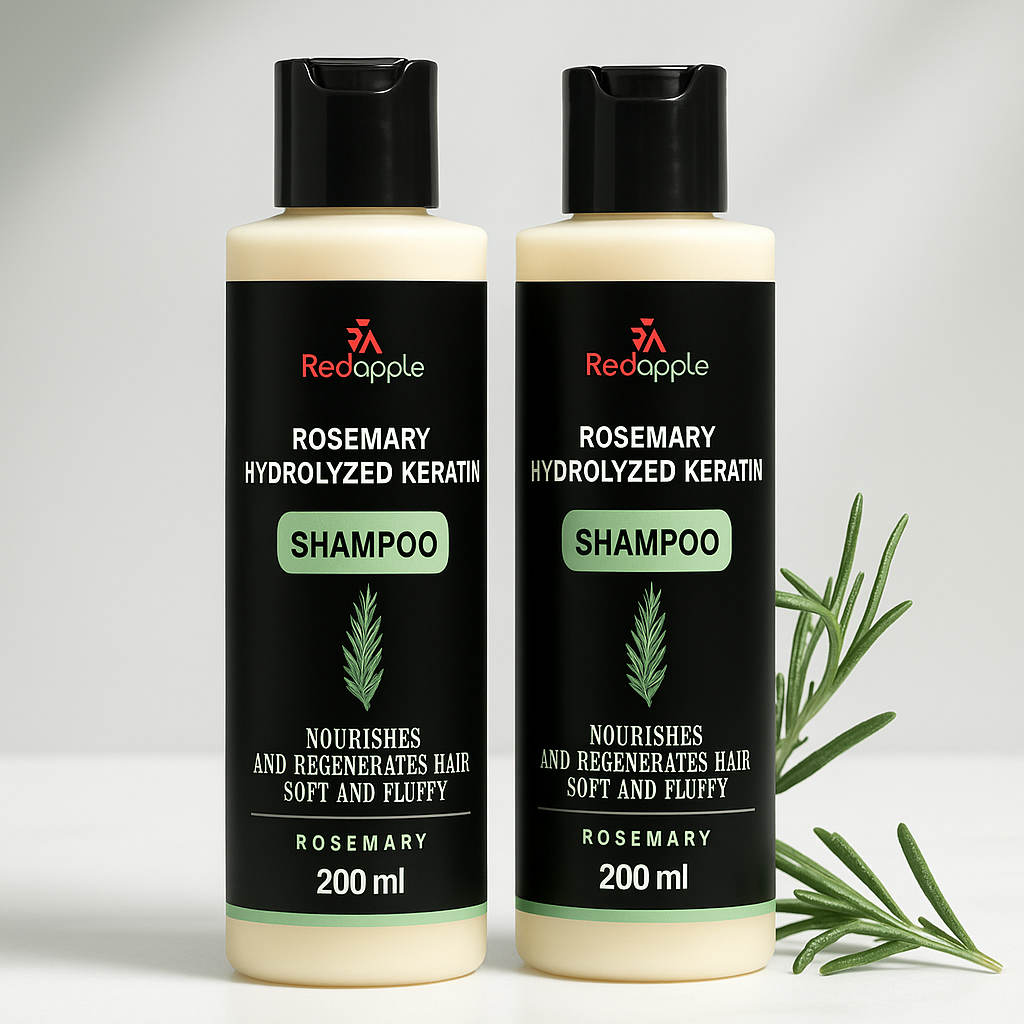 Rosemary Hydrolyzed Keratin Shampoo 200 ml Pack of 2