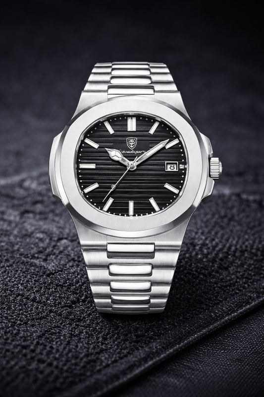 Luxury Stainless Steel Watch